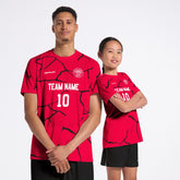 Flight Jersey Cracks - Red